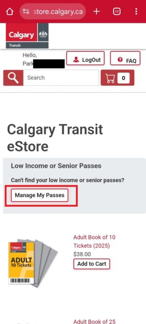 로우인컴 먼슬리패스, My Fare, Low Income Monthly Pass