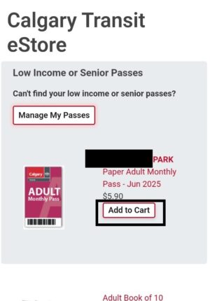 로우인컴 먼슬리패스, My Fare, Low Income Monthly Pass