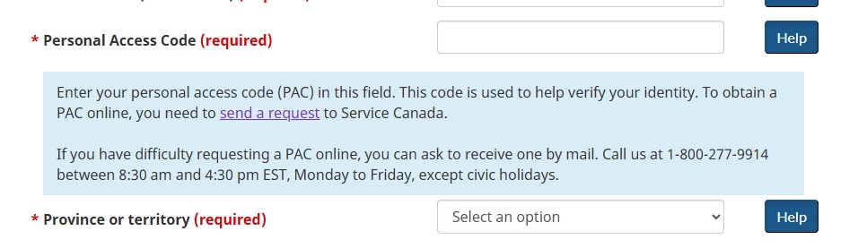 서비스 캐나다, Service Canada