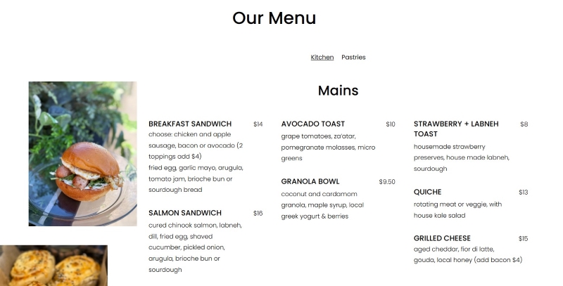 캘거리 다운타운 시몬스 빌딩, Calgary Downtown Simmons Building Sidewalk Citizen Bakery