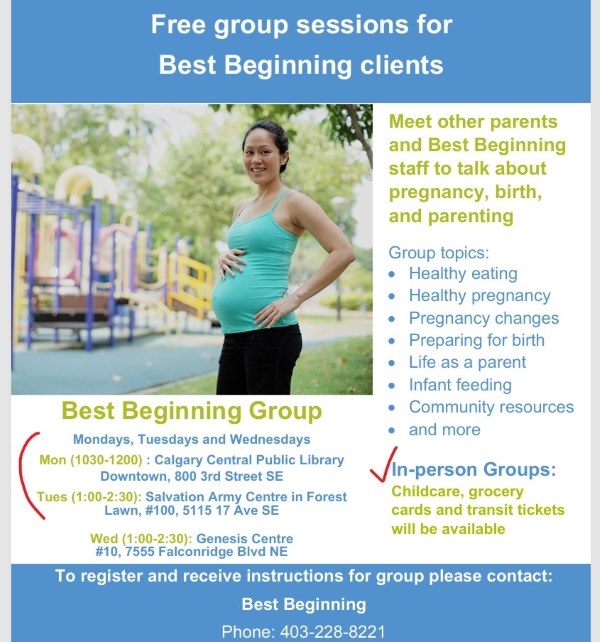 캐나다 출산, 알버타 Best Beginning Program, Canada Birth