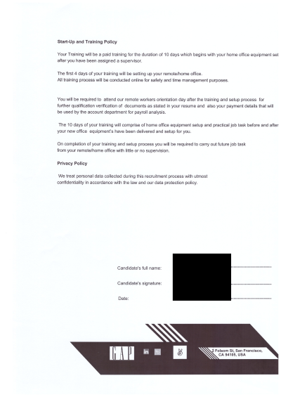 LinkedIn 재택근무 스캠, LinkedIn remote scam