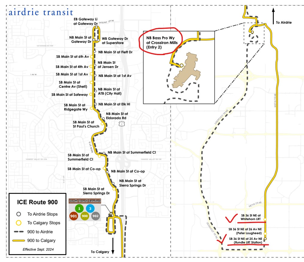 캘거리 아울렛, Calgary outlet mall