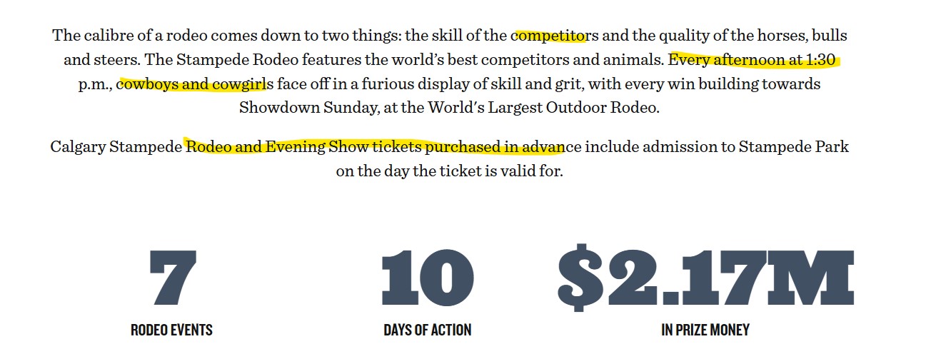 캘거리 스템피드, Calgary Stampede