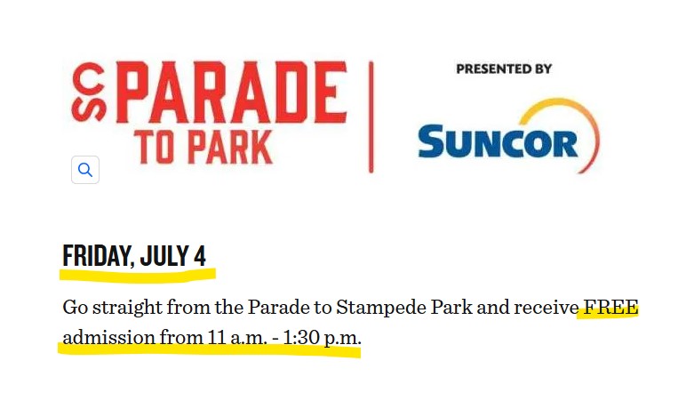 캘거리 스템피드, Calgary Stampede