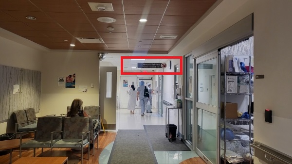 캘거리 풋힐 병원 분만실, calgary foothills labour and delivery services