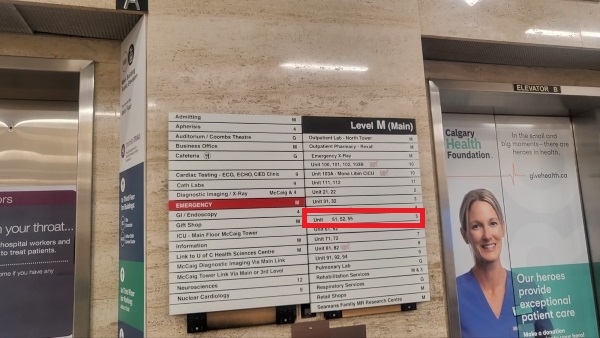 캘거리 풋힐 병원 분만실, calgary foothills labour and delivery services